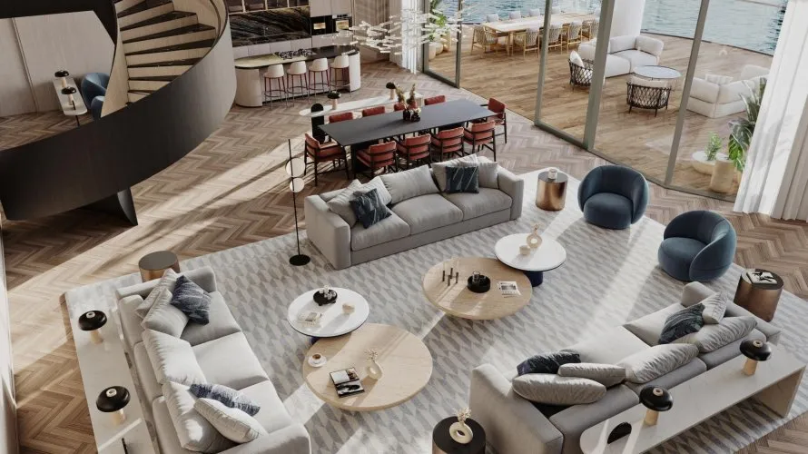 4 غرف نوم شقة في JUMEIRAH LIVING BUSINESS BAY الخليج التجاري, الإمارات العربية المتحدة رقم 131 № 19