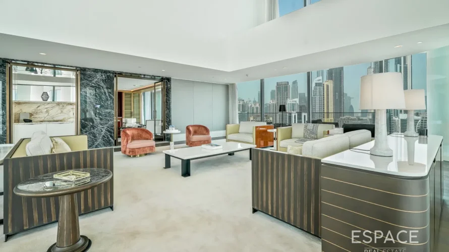 4 غرف نوم منزل ذو طابقين في Dorchester Collection Dubai, الإمارات العربية المتحدة رقم 195 № 4