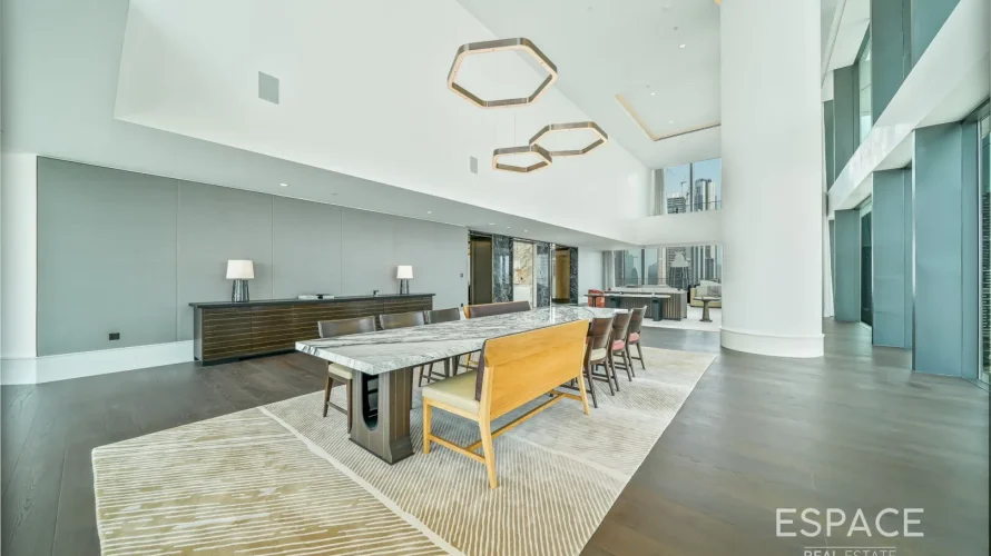 4 غرف نوم منزل ذو طابقين في Dorchester Collection Dubai, الإمارات العربية المتحدة رقم 195 № 2