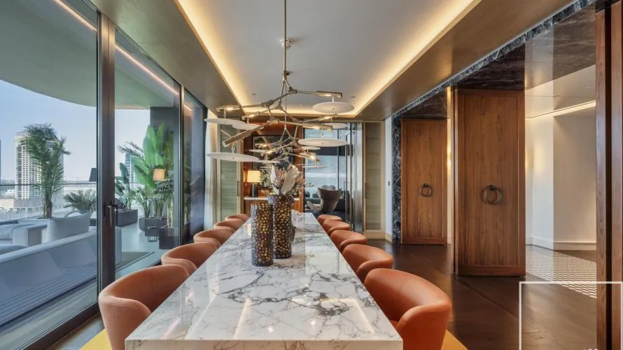 3 غرف نوم شقة في Dorchester Collection Dubai, الإمارات العربية المتحدة رقم 225 № 11