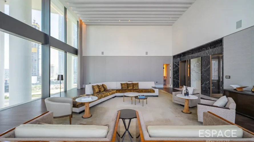4 غرف نوم منزل ذو طابقين في Dorchester Collection Dubai, الإمارات العربية المتحدة رقم 334 № 12