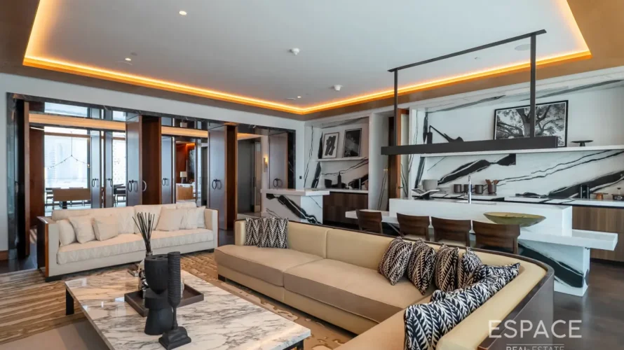 4 غرف نوم منزل ذو طابقين في Dorchester Collection Dubai, الإمارات العربية المتحدة رقم 334 № 6