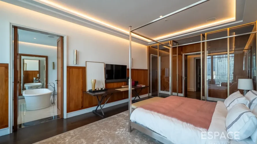 4 غرف نوم منزل ذو طابقين في Dorchester Collection Dubai, الإمارات العربية المتحدة رقم 334 № 13