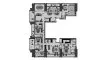 4 غرف نوم شقة مخطط الطابق «Diamond Villa» في BURJ BINGHATTI JACOB & CO RESIDENCES
