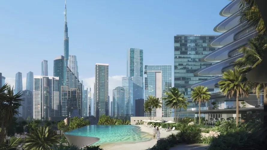 2 غرف نوم شقة في الخليج التجاري, الإمارات العربية المتحدة رقم 397 № 12