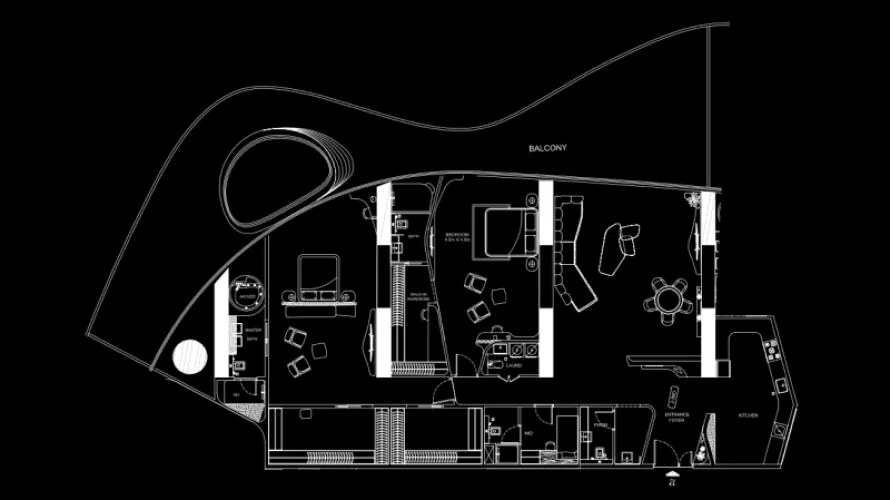 Apartamento de 2 dormitorios en Business Bay, UAE No. 234 № 9