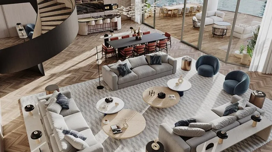 Dúplex de 5 dormitorios en Business Bay, UAE No. 87 № 3