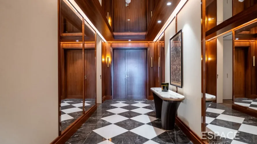 Dúplex de 4 dormitorios en Dorchester Collection Dubai, UAE No. 334 № 9