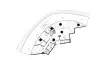 2 dormitorios Apartamento plano «2BR», BUGATTI RESIDENCES BY BINGHATTI