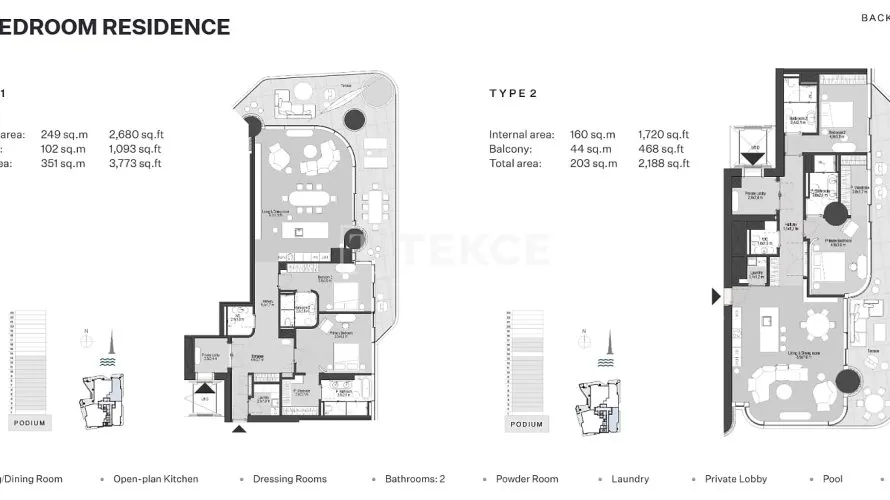 Duplex de 3 chambres à Business Bay, UAE No. 219 № 26