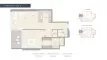 1 chambre Appartement plan d'étage «TYPE B», THE QUAYSIDE RESIDENCES