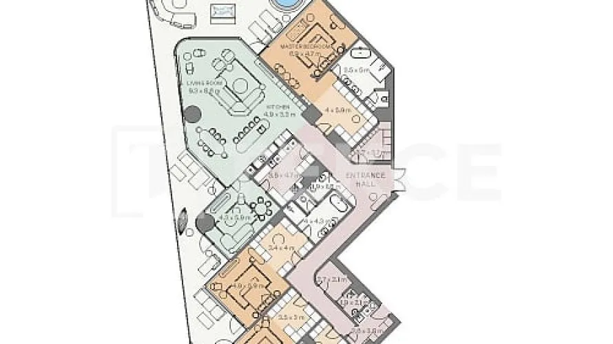 Appartement de 5 chambres à Business Bay, UAE No. 130 № 21