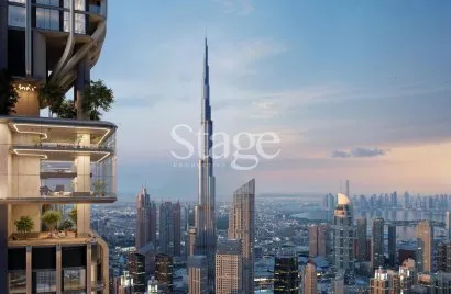 Penthouse de 4 chambres à DWTN Residences Business Bay, UAE No. 333