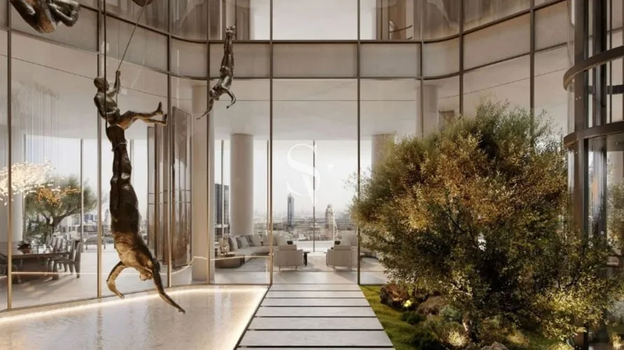 Penthouse de 4 chambres à Business Bay, UAE No. 335 № 1