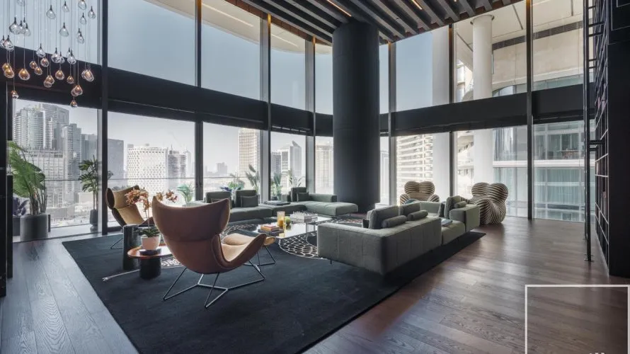 Квартира с 3 спальнями в  Dorchester Collection Dubai, Бизнес-Бэй, Дубай, ОАЭ №225 № 2