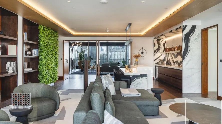 Квартира с 3 спальнями в  Dorchester Collection Dubai, Бизнес-Бэй, Дубай, ОАЭ №225 № 3