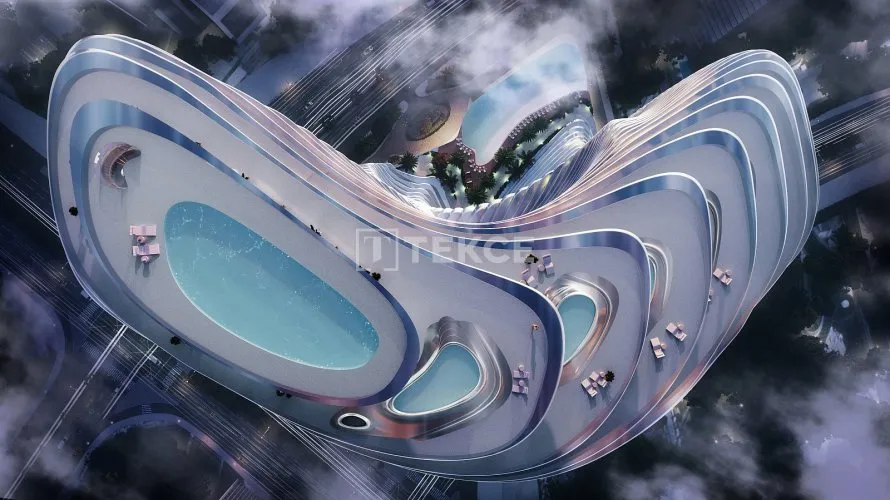 Пентхаус с 7 спальнями в  Бизнес-Бэй, Дубай, ОАЭ №108 № 3