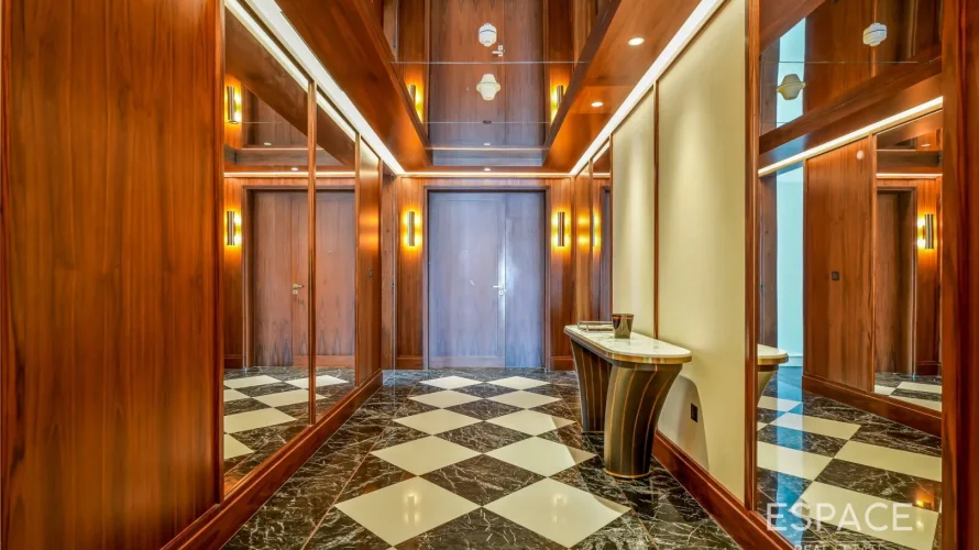 Дуплекс с 4 спальнями в  Dorchester Collection Dubai, Бизнес-Бэй, Дубай, ОАЭ №195 № 9