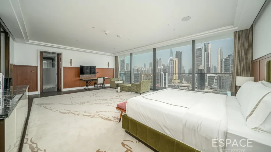 Дуплекс с 4 спальнями в  Dorchester Collection Dubai, Бизнес-Бэй, Дубай, ОАЭ №195 № 19