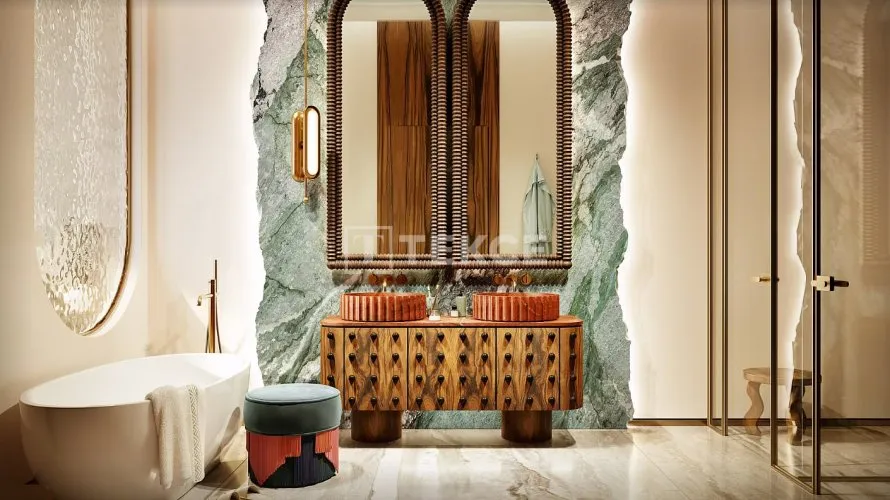 Квартира с 4 спальнями в  Бизнес-Бэй, Дубай, ОАЭ №218 № 23