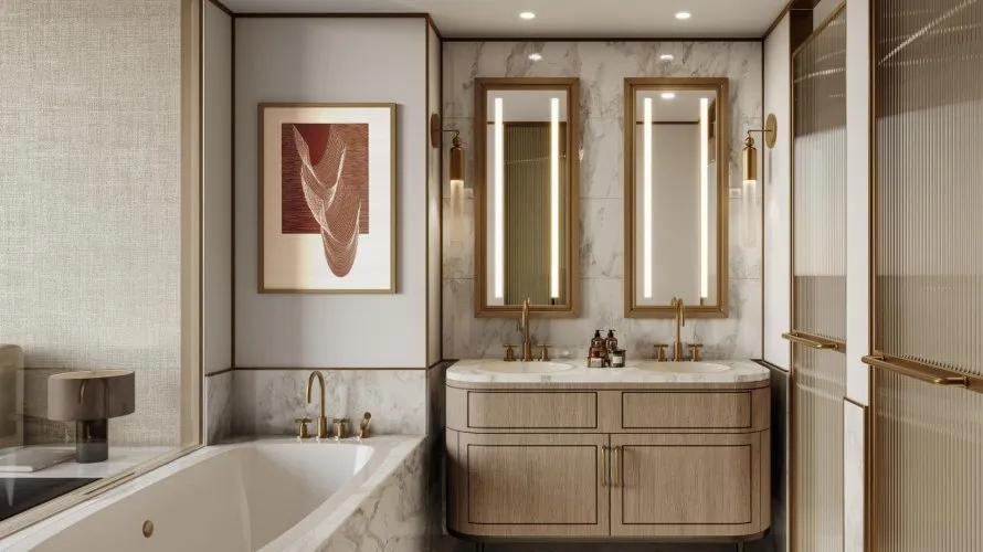 Квартира с 4 спальнями в JUMEIRAH LIVING BUSINESS BAY, Бизнес-Бэй, Дубай, ОАЭ №131 № 4