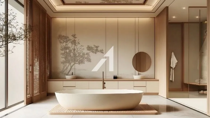 Пентхаус с 5 спальнями в  Бизнес-Бэй, Дубай, ОАЭ №220 № 9