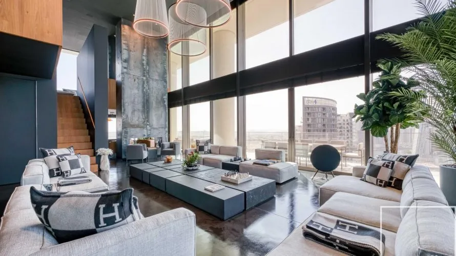 Квартира с 4 спальнями в Dorchester Collection Dubai, Бизнес-Бэй, Дубай, ОАЭ №402 № 15