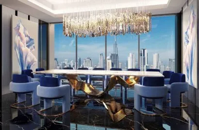 Квартира с 4 спальнями в BURJ BINGHATTI JACOB & CO RESIDENCES, Бизнес-Бэй, Дубай, ОАЭ №416
