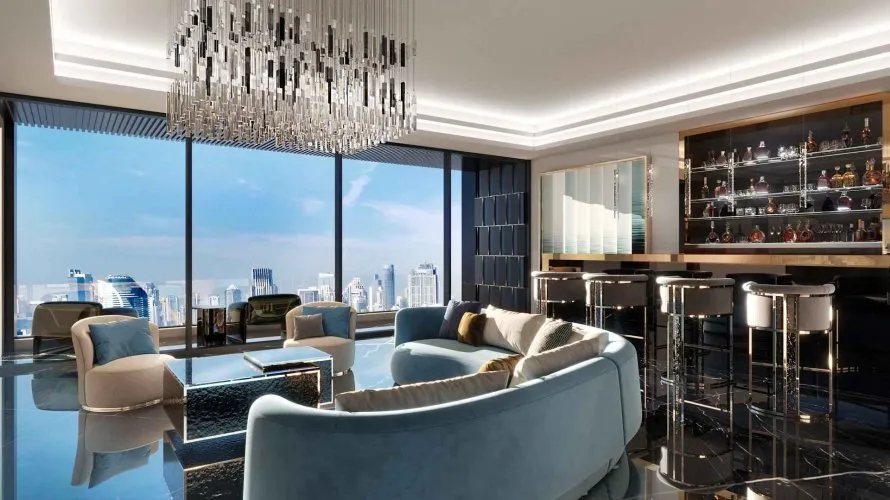 BURJ BINGHATTI JACOB & CO RESIDENCES в Бизнес-Бэй, ОАЭ №19