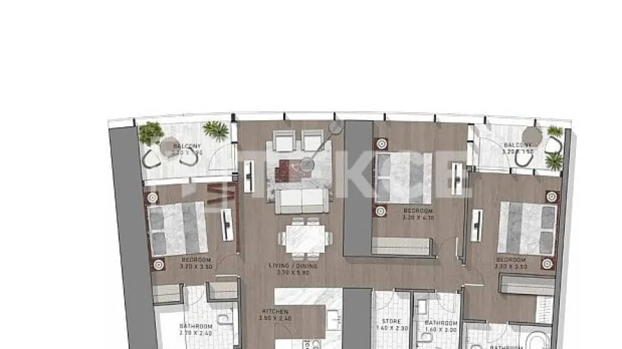 5 bedrooms penthouse for sale , Business Bay, Dubai, UAE No. 110 № 22