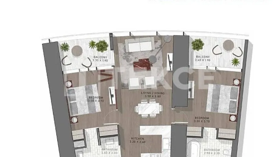 5 bedrooms penthouse for sale , Business Bay, Dubai, UAE No. 110 № 19