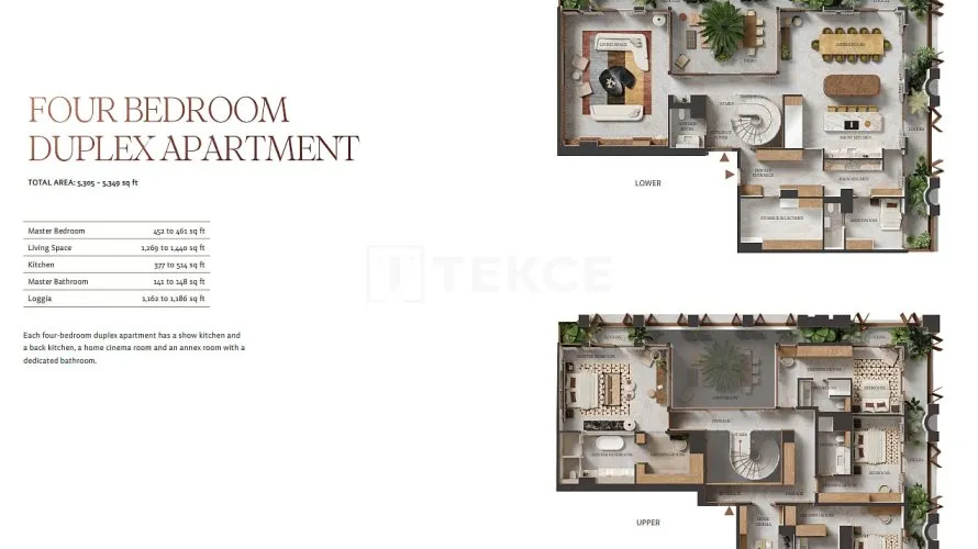 4 bedrooms duplex for sale, Business Bay, Dubai, UAE No. 297 № 28